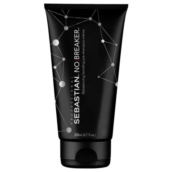 Sebastian Professional - No.Breaker - Rebalancing Bonding Pre-shampoo Cream | Shampoo for damaged or unruly hair - 200 ml