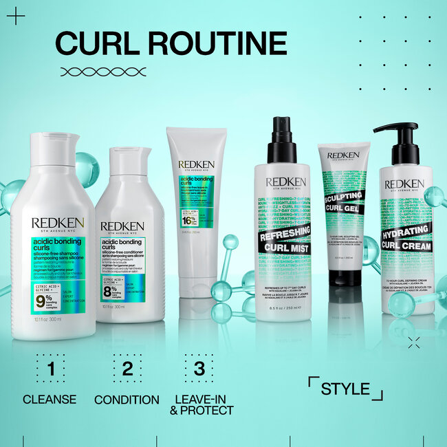 Redken - Acidic Bonding Curls | Shampoo für lockiges oder krauses Haar - 1000 ml