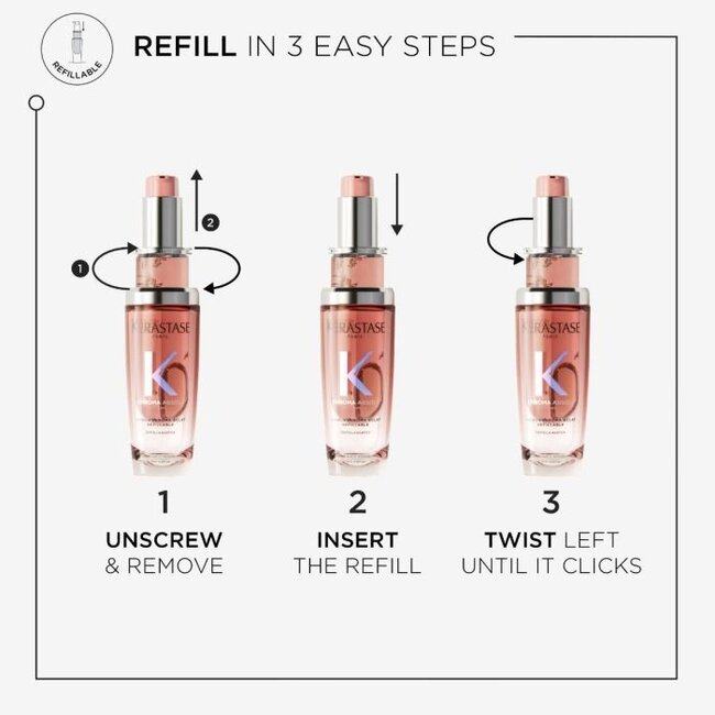 Kérastase - Chroma Absolu - Huile Chroma Éclat Refill | Haarolie voor gekleurd haar - 75 ml