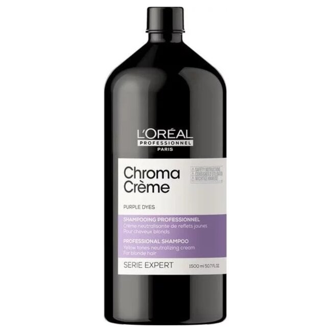L’Oréal Professionnel - Croma Crème - Purple | Shampoo voor blond haar - 1500 ml.