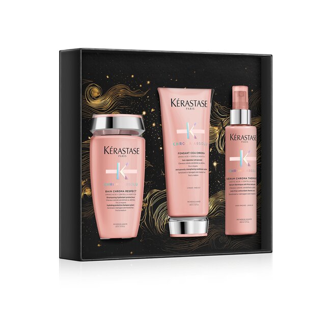 Kérastase - Chroma Absolu - Geschenkeset | Limitierte Edition Geschenkschachtel für gefärbtes Haar
