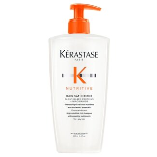 Kérastase Kérastase - Nutritive - Bain Satin Riche|Shampoo voor droog- of door zon beschadigd haar - 500 ml