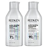 Redken CombiDeal - Acidic Bonding Concentrate - Shampoo 500 ML & Conditioner 500 ML | voor beschadigd- of onhandelbaar haar