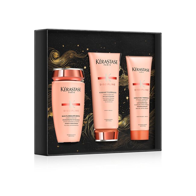 Kérastase - Discipline - Set Cadeau | Coffret édition limitée pour cheveux abîmés ou indisciplinés