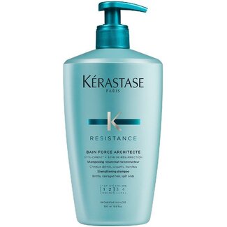 Kérastase Kérastase - Résistance - Bain Force Architecte | Shampooing pour cheveux abîmés ou indisciplinés - 500 ml