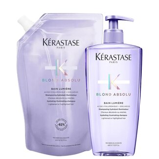Kérastase Kérastase CombiDeal - Blond Absolu - Shampoo Lumière 500 ml & Lumière Refill 500ml