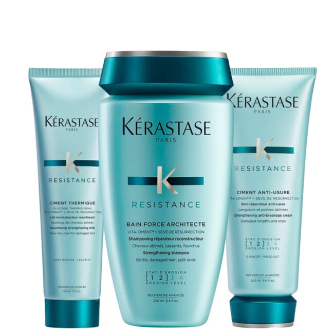 Kérastase CombiDeal - Résistance | Routine for damaged or unruly hair