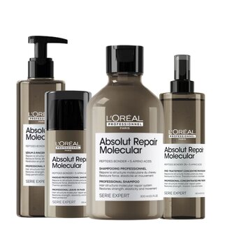 L’Oréal Professionnel L’Oréal Professionnel CombiDeal - Absolut Repair Molecular | Routine pour cheveux abîmés ou indisciplinés