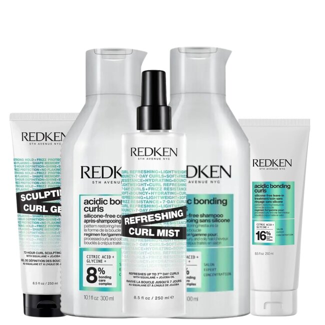 Redken CombiDeal - Acidic Bonding Curls | Routine 1 for curly or frizzy hair