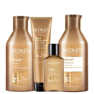 Redken Redken CombiDeal - All Soft | Routine für trockenes oder durch Sonne strapaziertes Haar