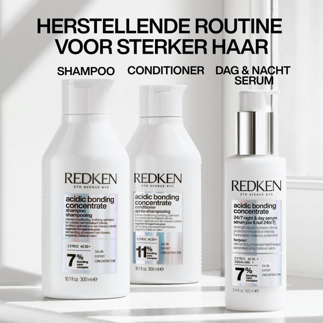 Redken - Acidic Bonding Concentrate | Haarserum für geschädigtes oder widerspenstiges Haar - 100ml