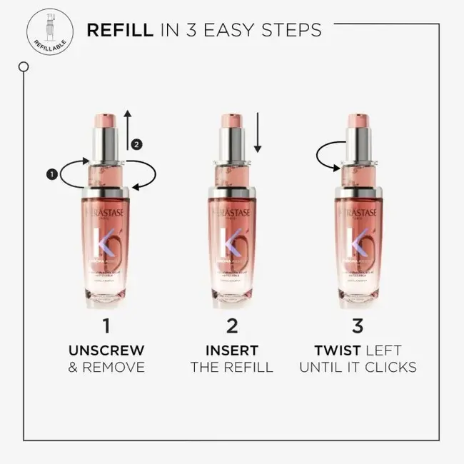 Kérastase CombiDeal - Chroma Absolu |Huile Chroma Éclat 75 ml & Huile Chroma Éclat 30ml - voor gekleurd haar