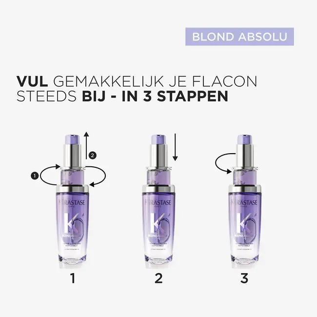 Kérastase CombiDeal - Blond Absolu | Huile Cicaextreme 75 ml & Huile Cicaextreme Refill 75 ml - voor blond haar