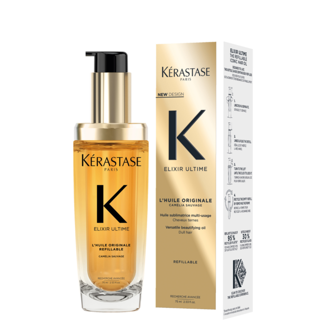 Kérastase - Elixir Ultime - Navulbaar | Haarolie voor alle haartypes - 75 ml.