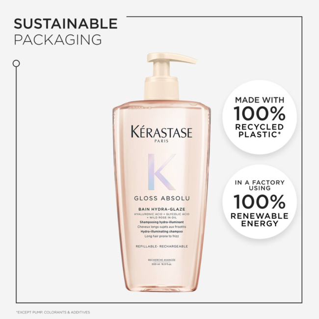 Kérastase - Gloss Absolu - Bain Hydra-Glaze | Shampooing pour cheveux ternes