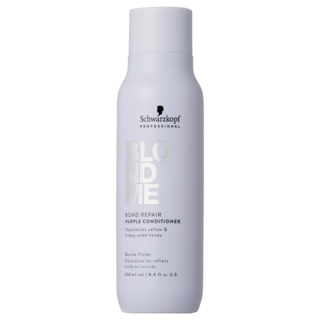 Schwarzkopf Professional - BlondMe  - Bond Repair Purple Conditioner  | Conditioner voor blond haar - 250ml