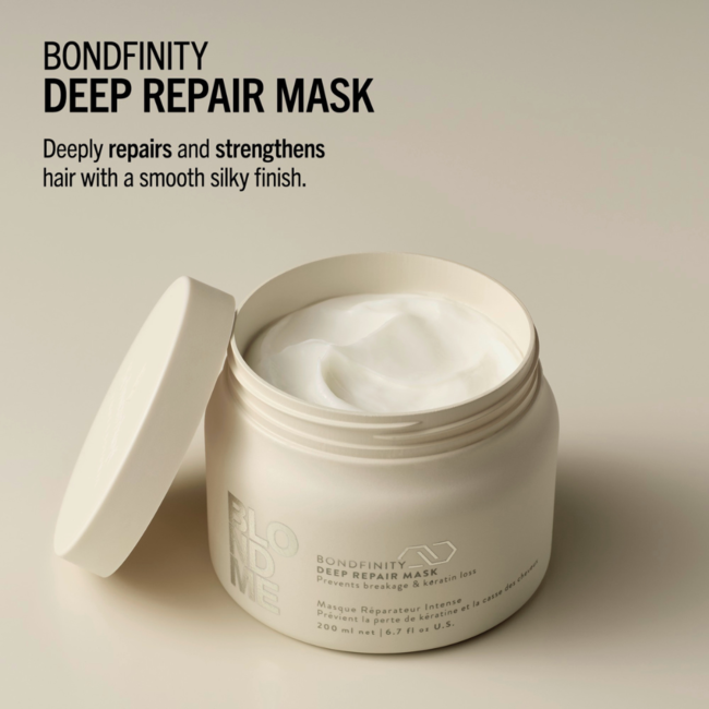 Schwarzkopf Professional - BlondMe - Bondfinity Deep Repair Mask | Masque capillaire pour cheveux blonds