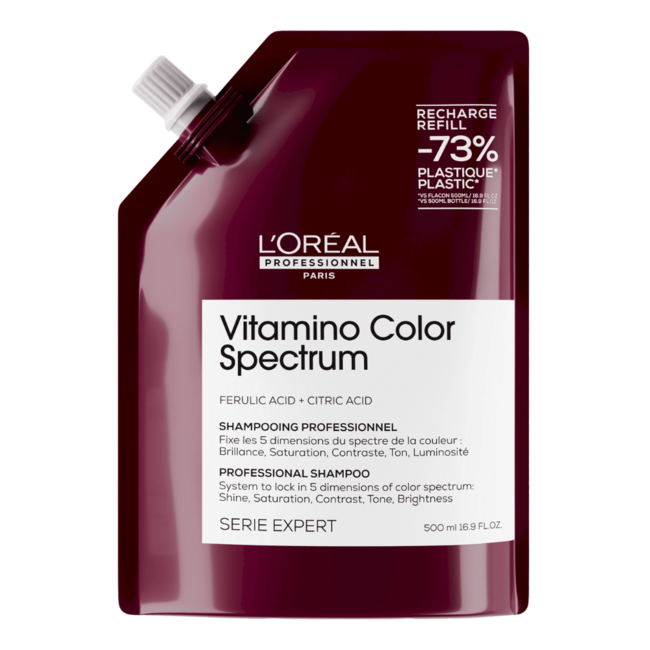 L’Oréal Professionnel - Vitamino Color Spectrum - Refill | Shampoo voor gekleurd haar - 500 ml