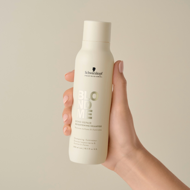 Schwarzkopf Professional - BlondMe  - Bond Repair Brightening Shampoo | Shampoo voor blond haar - 300ml