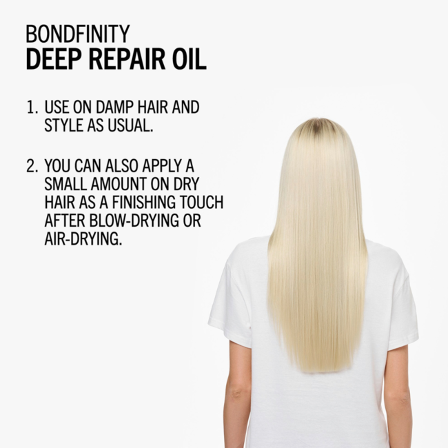 Schwarzkopf Professional - BlondMe  - Bondfinity Deep Repair Oil   | Haarolie voor blond haar - 50ml