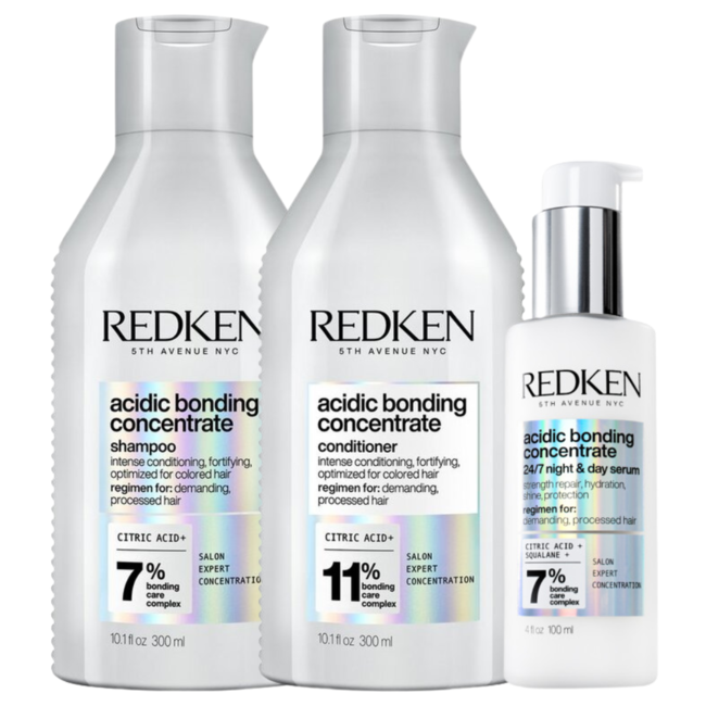 Redken CombiDeal - Acidic Bonding Concentrate | Routine 1 voor beschadigd- of onhandelbaar haar