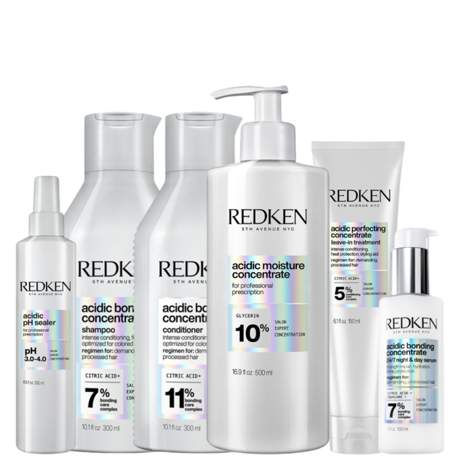 Redken CombiDeal - Acidic Bonding Concentrate | Routine 2 für geschädigtes oder widerspenstiges Haar