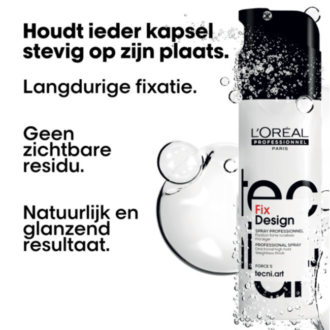 L'Oréal Professionnel - Tecni.Art - Fix Design | Hair spray for all hair types - 200 ml