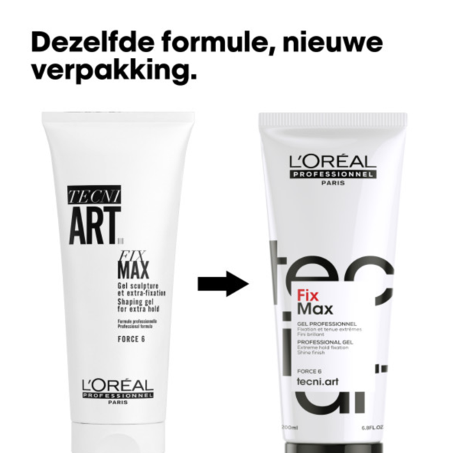 L'Oréal Professionnel - Tecni.Art - Fix Max | Gel für alle Haartypen - 200 ml