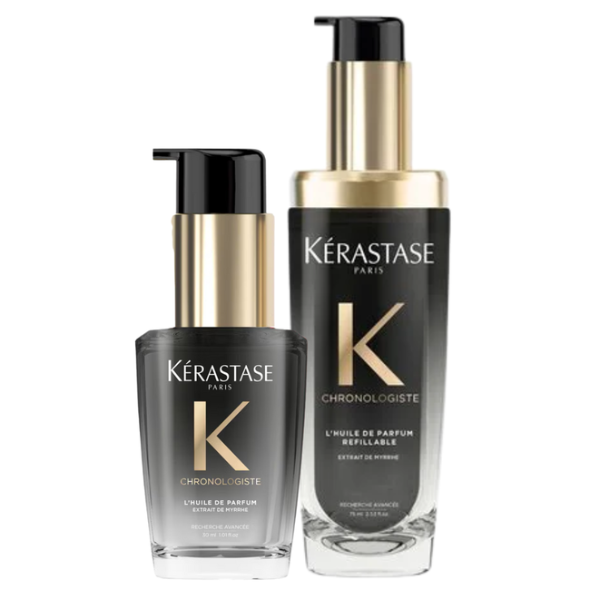 Kérastase KombiDeal - Chronologiste | Huile de Parfum 75 ml & Huile de Parfum 30 ml - für glanzloses Haar