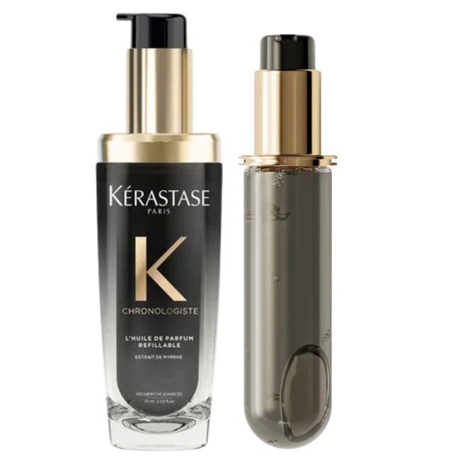 Kérastase Combo Deal - Chronologiste | Huile de Parfum 75 ml & Huile de Parfum Refill 75 ml - for dull hair