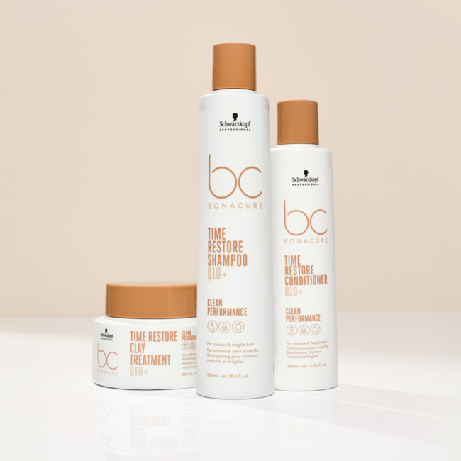 Schwarzkopf Professional - Bonacure - Time Restore | Restaurateur capillaire pour cheveux secs ou abîmés par le soleil - 200 ml