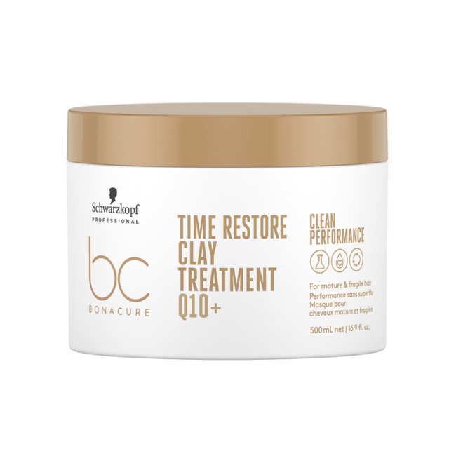 Schwarzkopf Professional - Bonacure - Time Restore | Haarhersteller voor droog- of door zon beschadigd haar - 500 ml