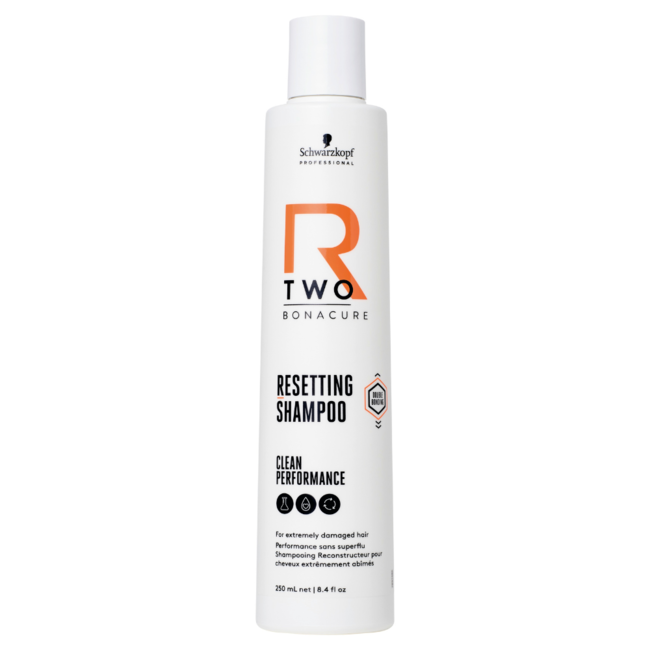 Schwarzkopf Professional - Bonacure - R-TWO Resetting | Shampoo for damaged or unmanageable hair - 250 ml