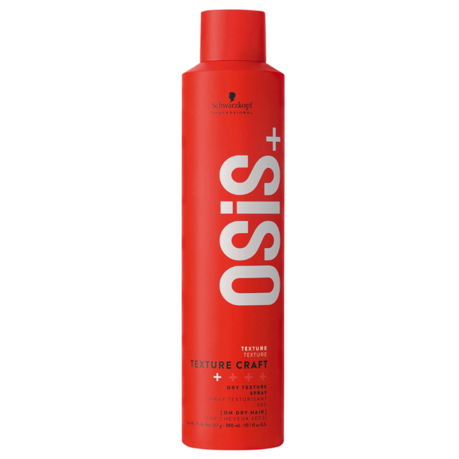 Schwarzkopf Professional - OSiS+ - Texture Craft | Spray coiffant pour tous types de cheveux - 300 ml