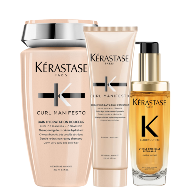 Kérastase CombiDeal - Curl Manifesto | Routine 2 voor krullend- of pluizend haar