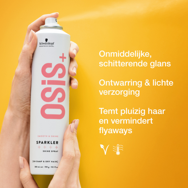 Schwarzkopf Professional - OSiS+ - Sparkler | Laque pour tous types de cheveux - 300 ml