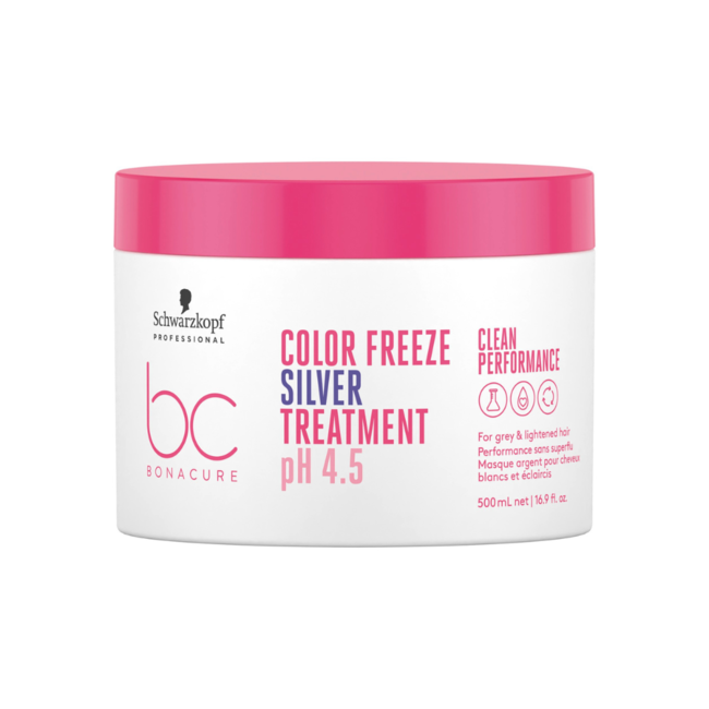 Schwarzkopf Professional - Bonacure - Color Freeze Silver | Hair Restorer for colored hair - 500 ml