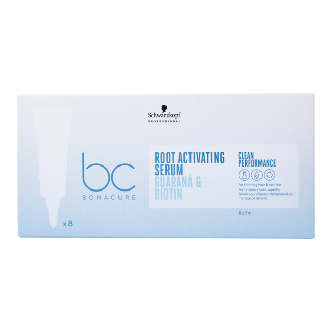 Schwarzkopf Professional - Bonacure - Root Activating | Haarserum für dünner werdendes Haar - 8 x 7 ml