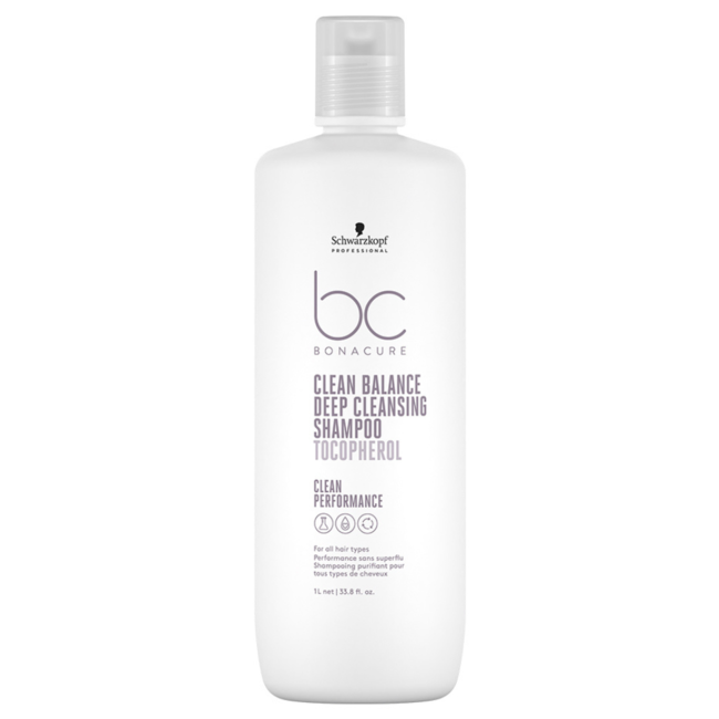 Schwarzkopf Professional - Bonacure - Clean Balance | Shampoo for all hair types - 1000 ml