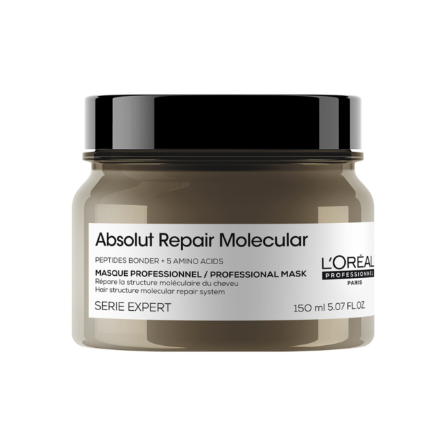 L’Oréal Professionnel – Absolut Repair Molecular | Haarmaske für geschädigtes oder widerspenstiges Haar – 150 ml