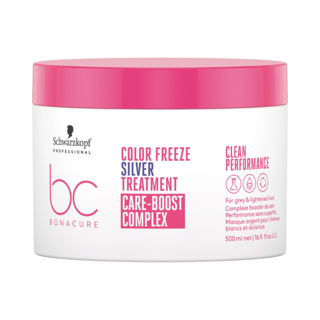 Schwarzkopf Professional – Bonacure – Color Freeze Silver | Hair treatment for colored hair – 500 ml