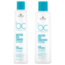 Schwarzkopf Professional CombiDeal - Bonacure | Moisture Kick Shampoo 250ML & Conditioner 200ML - voor droog- of door zon beschadigd haar
