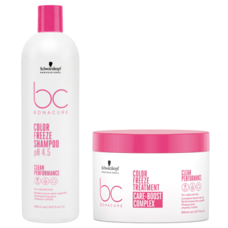 Schwarzkopf Professional Schwarzkopf Professional CombiDeal – Bonacure | Color Freeze Shampoo 500ML & Mask 500ML – for color-treated hair