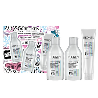 Redken Redken – Acidic Bonding Concentrate | Coffret cadeau en édition limitée pour cheveux abîmés ou indisciplinés – Coffret cadeau