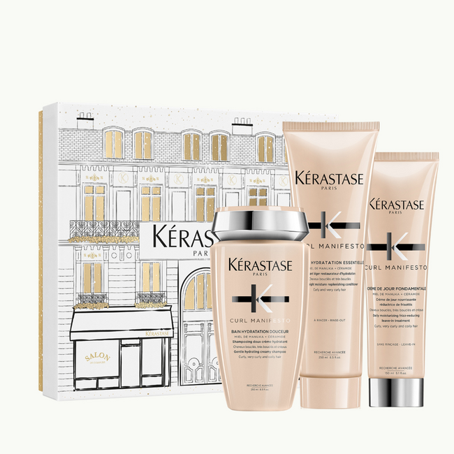 Kérastase – Curl Manifesto | Limited Edition Gift Box for Curly or Frizzy Hair – Gift Set