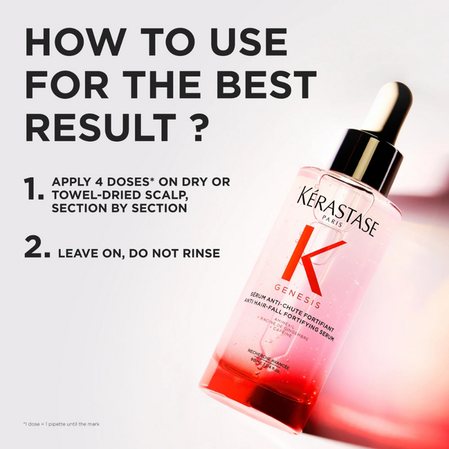 Kérastase - Genesis - Sérum Anti-Chute Fortifiant | Hair serum for thinning hair - 90 ml