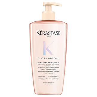 Kérastase Kérastase – Gloss Absolu – Bain Crème Hydra-Glaze | Shampoo für glanzloses Haar – 500 ML
