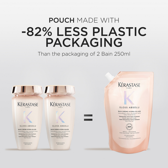 Kérastase - Gloss Absolu - Bain Crème Refill | Shampoo voor dof haar - 500 ML