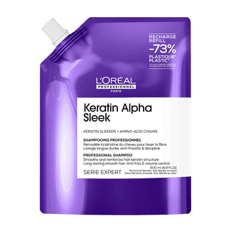 L'Oréal Professionnel L’Oréal Professionnel - Keratin Alpha Sleek - Refill | Shampoo 500 ml