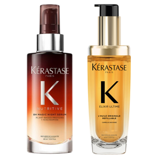 Kérastase Kérastase CombiDeal - Nutritive | Nutritive 8H Magic Night Serum 90ml & Elixir Ultime Haarolie 90ml